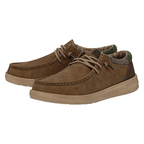 HEYDUDE Men's Paul | Mens Shoes | Men's Lace Up Loafers | Comfortable & Light-Weight