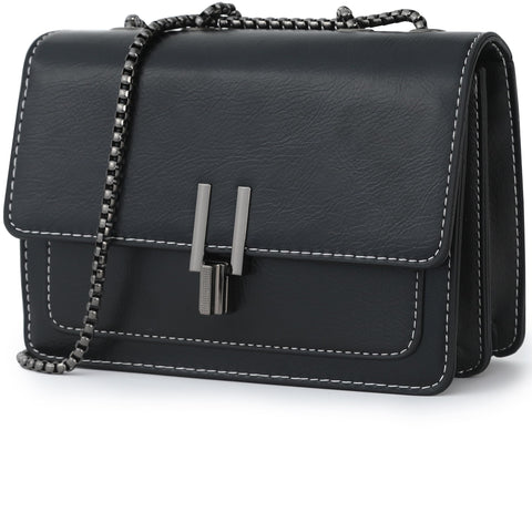 sqlp Crossbody Bags for Women Vegan Leather Small Cross Body Purses Daily Use Woman Cute Designer Shoulder bag Black