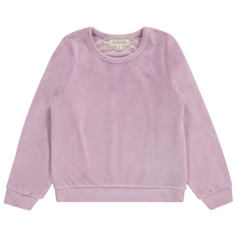 BTween Girls Cozy Velour Sweatshirt Set, 3 Pack of Soft Sweatshirts for Kids, Stylish Casual Outfits, Sizes 4-66