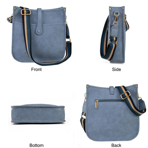 Montana West Crossbody Bag for Women Trendy Purses and Handbags Hobo Bags with 2 Adjustable Guitar Strap MWC-177JN Montana West