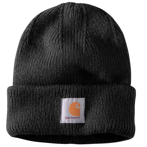 Carhartt Women's Rib Knit Beanie, Black, OFA Carhartt