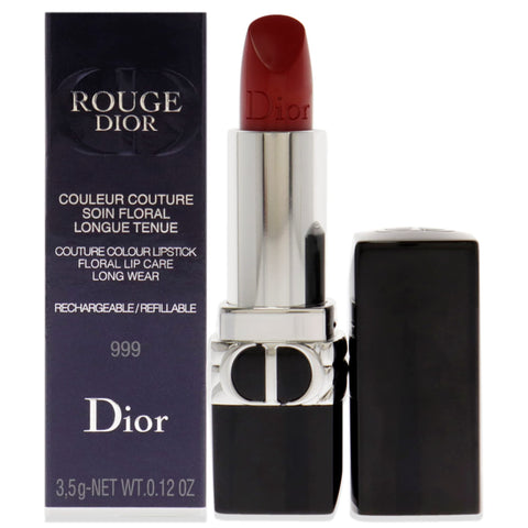 Christian Dior Rouge Dior Couture Lipstick - 999 Satin Lipstick (Refillable) Women 0.12 oz Dior