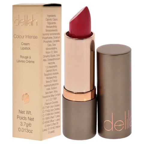 delilah - Colour Intense Cream Lipstick - Stiletto - Rich Pigmented - Long Lasting, Hydrating, Velvety Creamy Lipstick For Women - Silky Matte Finish - Infused with Vitamin E - Vegan - 3.7g / 0.13 Oz Delilah