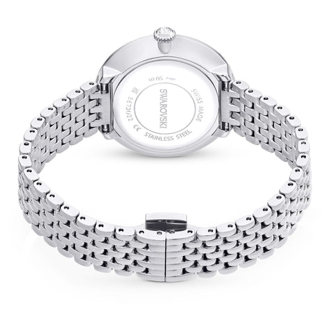 Swarovski Certa Watch, Water-Resistant Swiss-Made Wristwatch with Stainless Steel Finish and Metal Bracelet Strap, Part of the Swarovski Certa Collection Swarovski
