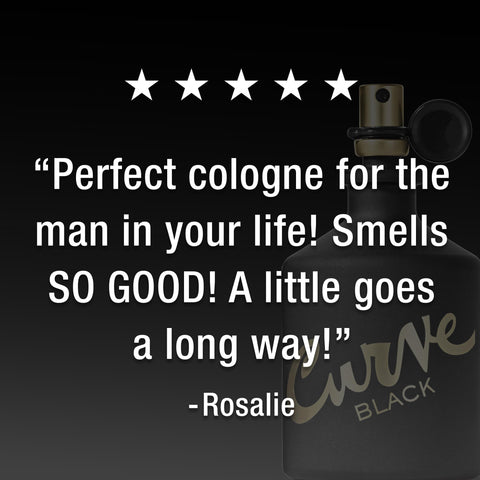 Curve Black For Men, Cologne Spray with Casual Day or Night Scent, 4.2 oz