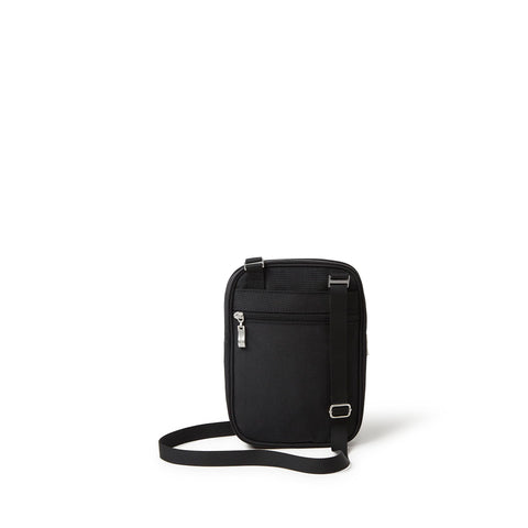 Baggallini Women's Rfid Journey Crossbody, Black/Sand Baggallini
