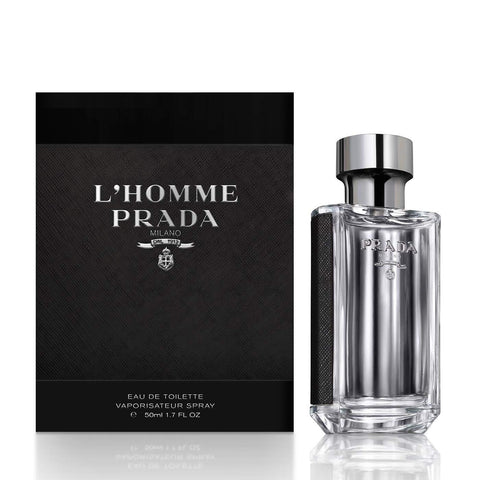 Prada L'homme Eau De Toilette Spray for Men, 1.7 Fl Oz Prada