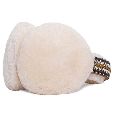 UGG Women's Sheepskin Tasman Earmuff, Chestnut, One Size UGG