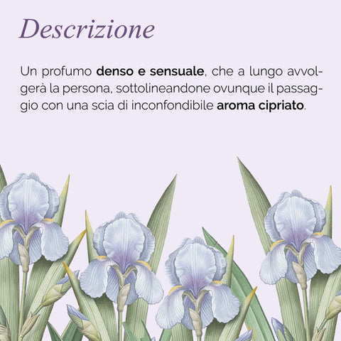 L'Erbolario Iris - Notes Of Bergamot, Iris And Vanilla - Sensual Fragrance For Women - Sweet Notes Of Iris Are Transferred To The Skin - Effuses Intensity - Long Lasting - 1.6 Oz EDP Spray L'Erbolario