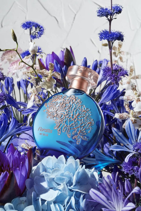 O Boticário Floratta My Blue for Women Fragrance Bundle Set: Eau de Toilette 2.5 Ounce & Moisturizing Body Lotion 6.7 Ounce O Boticário