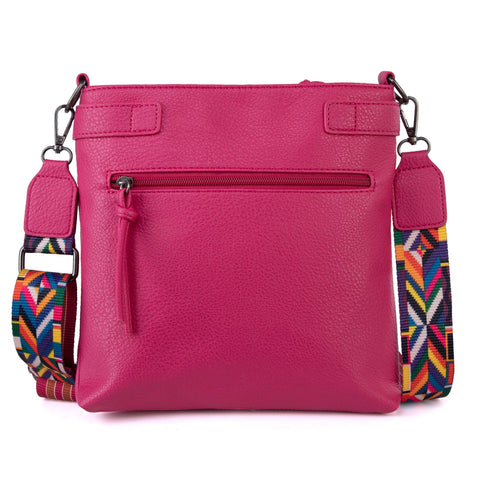 Montana West Crossbody Bag for Women Multi Pocket Leather Shoulder Purses and Handbags Pocketbooks for Travel,MWC-100AHPK Montana West