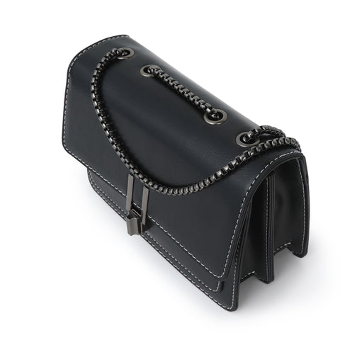 sqlp Crossbody Bags for Women Vegan Leather Small Cross Body Purses Daily Use Woman Cute Designer Shoulder bag Black