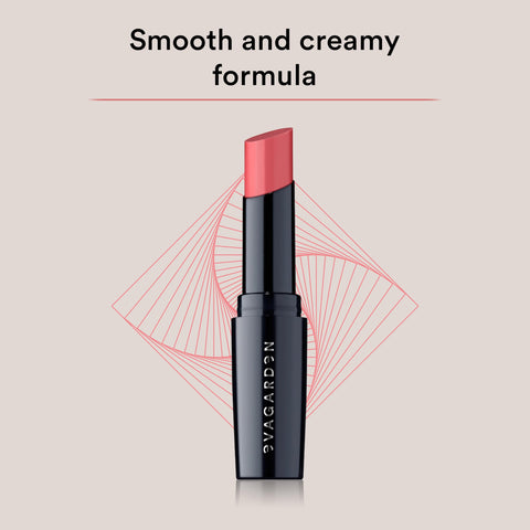 EVAGARDEN Pleasure Lipstick - Moisturizes and Nourishes - Protects with SPF - Soft Application Spreads Easily and Provides Smoothness - Gives Volume Effect and Bright Color - 664 Rose Wine - 0.1 oz EVAGARDEN