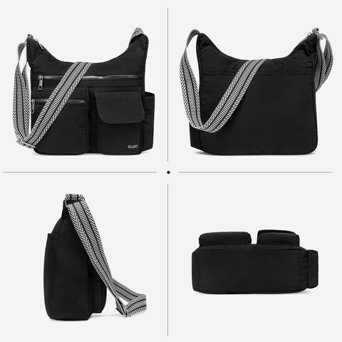 CLUCI Waterproof Nylon Crossbody Bags For Women Trendy Fashion Shoulder Bag Purse For Ladies CLUCI