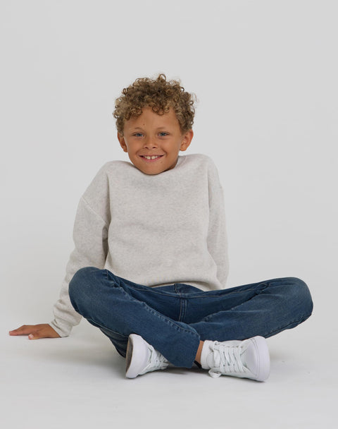 PURE CHAMP 3 Pack Boys Sweatshirts Long Sleeve Boy Crewneck Relaxed Soft Essentials Teen Pullover Sweaters For Youth Kids Boys & Girls (Set 6 Size 2X-Large)