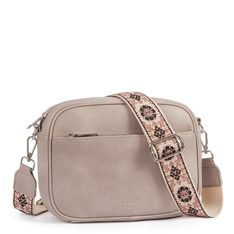 CLUCI Crossbody Bags for Women Trendy, Vegan Leather Shoulder Handbags，Purses for Women with Adjustable Wide Strap CLUCI