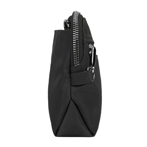 Travelon Anti-Theft Tailored Convertible Crossbody Clutch, Onyx Travelon