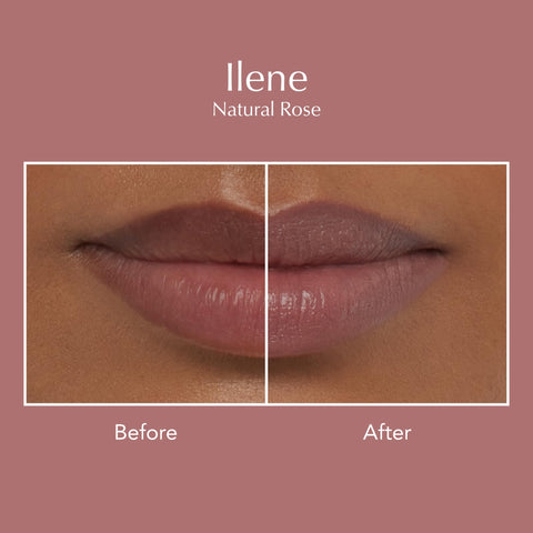 Thrive Causemetics Impact-FULL Smoothing Lipstick, Moisturizing Lip Makeup Essential with Vitamin E, Lightweight Creamy Lipstick for Women, Long Lasting, Vegan, Shade Ilene (Natural Rose)