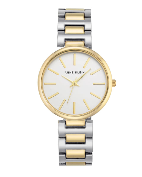 Anne Klein Women's AK/2787SVTT Two-Tone Bracelet Watch
