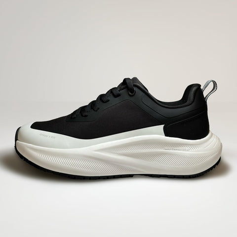 UOVO Breeze Men’s Dress Sneakers (Black/White, US Footwear Size System, Adult, Men, Numeric, Medium, 11)