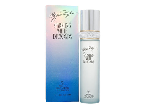 Elizabeth Taylor Women's Perfume, Sparkling White Diamonds, Eau De Toilette EDT Spray, 3.3 Fl Oz