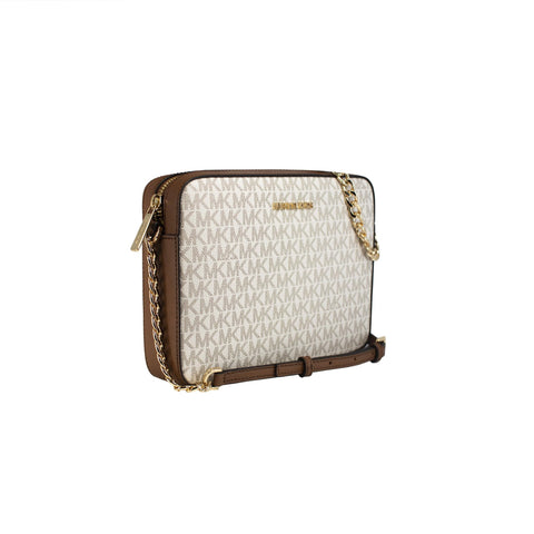 Michael Kors Women's Jet Set Item Lg Crossbody, Vanilla 2019, One Size Michael Kors