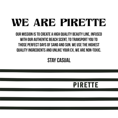 PIRETTE Fragrance Oil, Women’s Beach Inspired Perfume Oil, Notes of Fresh Coconut, Surf Wax & Sunscreen, 0.5 Fl Oz PIRETTE