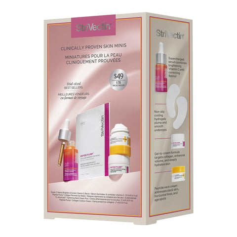 StriVectin Clinically Proven Skin Care Travel-Ready Minis 4-Piece Set