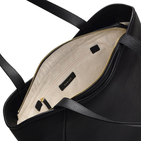 RADLEY London Muswell Lane - Large Ziptop Tote Bag - Black RADLEY
