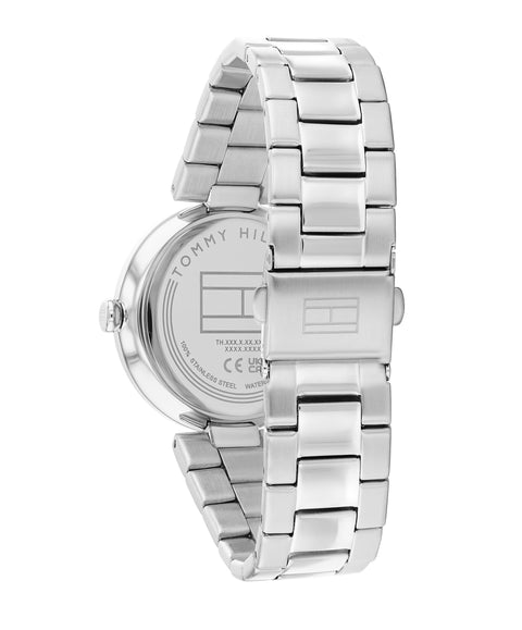 Tommy Hilfiger Women's Stainless Steel Watch: Timeless Elegance with Roman Numerals (Model 1782681) Tommy Hilfiger