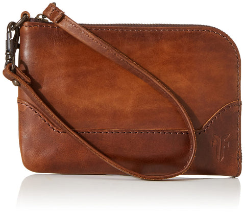 FRYE Women's Melissa Wristlet, Dark Brown, One Size Frye