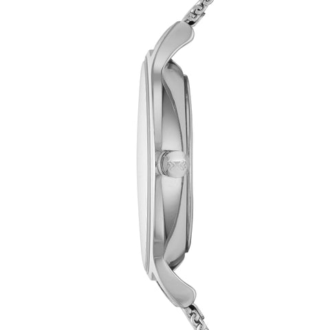Skagen Womens Anita Lille Silver Tone Stainless Steel Mesh Band Watch (Model: SKW2307) Skagen
