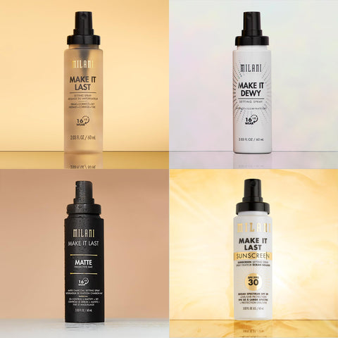 Milani Make It Dewy Setting Spray 3 in 1- Hydrate + Illuminate + Set (2.03 Fl. Oz.) Makeup Finishing Spray - Makeup Primer & Hydrating Setting Spray Milani