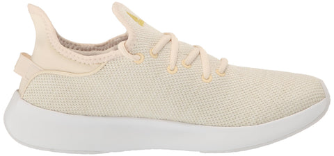 adidas Women's Cloudfoam Pure Sportswear Sneakers, White/Gold Metallic/Wonder White, 6 adidas