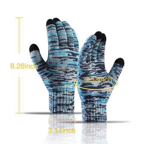 Honnesserry Winter Warm Beanie Hat Scarf and Touchscreen Gloves Set for Womens Skull Caps Neck Scarves with Fleece Lined Honnesserry
