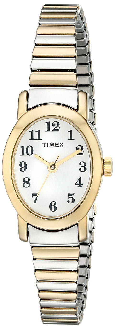 Timex Women's T2M570 Cavatina Two-Tone Stainless Steel Expansion Band Watch Timex