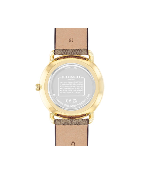 Coach Elliot Women's Watch | Elegant and Sophisticated Stles Combined | Premium Quality Timepiece for Everyday Wear | Water Resistant | (Model 14504205) Coach