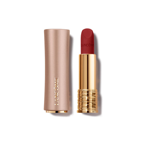 Lancôme L'Absolu Rouge Intimatte Hydrating Matte Lipstick - Buildable & Lightweight Formula with a Soft Matte Finish - Up To 12HR Comfort- 289 French Peluche: warm spiced cinnamon Lancôme