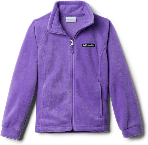 Columbia Baby Girls Benton Springs Fleece Jacket, Grape Gum, Medium