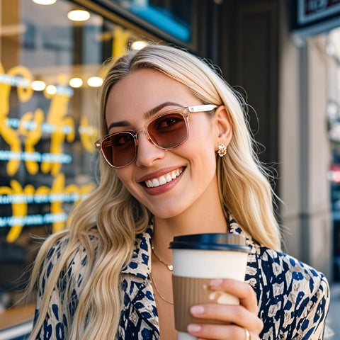 MASDUN Polarized Sunglasses for Women Men Classic Retro Style Sun glasses UV Protection (3 Pack) (Brown Gradient + Transparent Brown + Black)