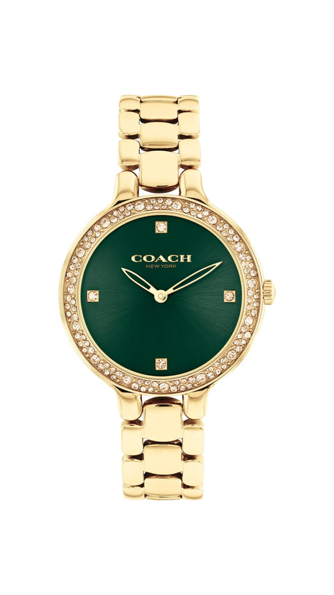 Coach Chelsea Women's Watch | Stainless Steel Brilliance | Elegant and Classic Timepiece for Everday Wear and Special Occasions (Model 14504251) Coach