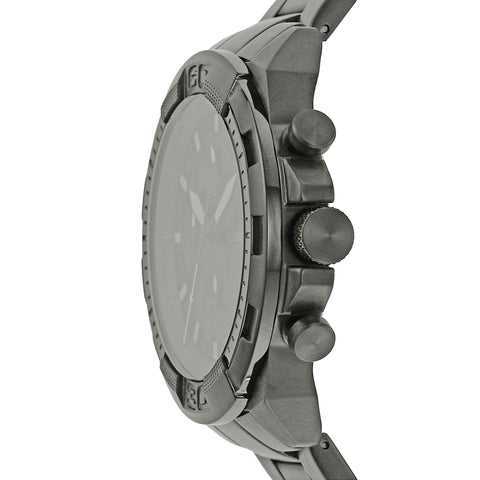Fossil Men's Bronson Quartz Stainless Steel Chronograph Watch, Color: Smoke (Model: FS5852) Fossil