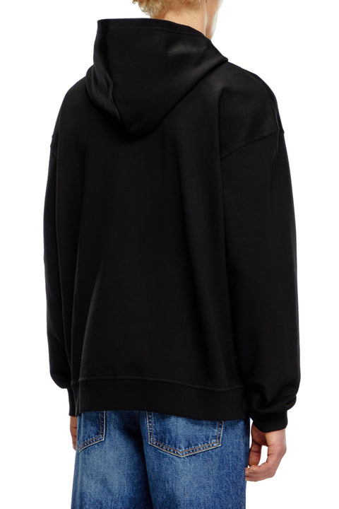 Diesel S-BOXT- Hoodie with embroidered patches