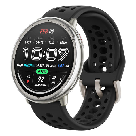 Amazfit Active 2 Sport Smart Watch Fitness Tracker for Android and iPhone, 44mm, 10 Day Battery, Water Resistant, GPS Maps, Sleep Monitor, 160+ Workout Modes, 400 Face Styles, Silicone Strap, Free App