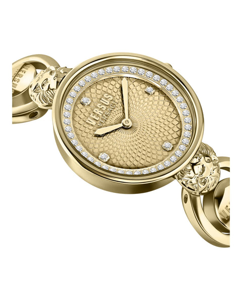 Versus Versace Womens Watches Gold 34 mm Victoria Harbour Collection Versus Versace