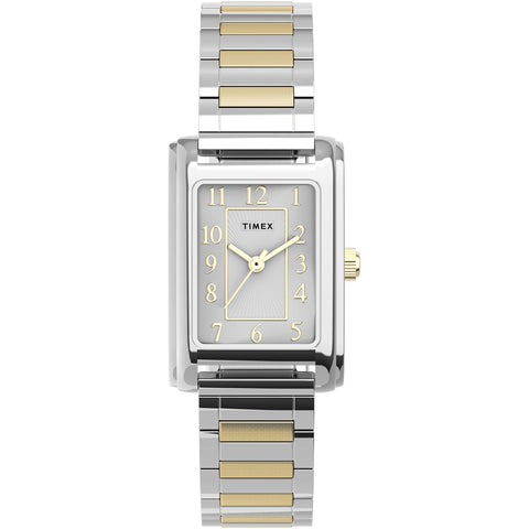 Timex Women's Meriden 21mm Watch – Two-Tone with Expansion Band Timex