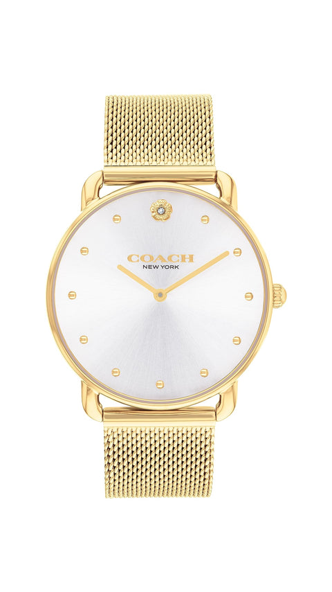Coach Elliot Women's Watch | Elegant and Sophisticated Stles Combined | Premium Quality Timepiece for Everyday Wear | Water Resistant | (Model 14504208) Coach