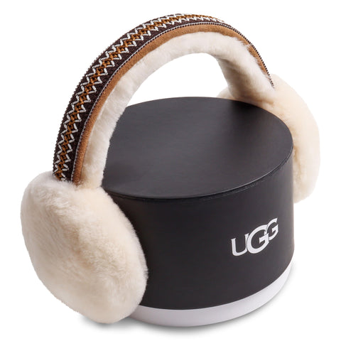 UGG Women's Sheepskin Tasman Earmuff, Chestnut, One Size UGG