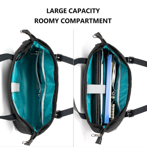 KROSER Laptop Tote Bag 15.6 Inch with USB Port, Large Work Tote Bag Computer Shoulder Bag for Women, Laptop Case for Office Business Travel(Quilted) KROSER