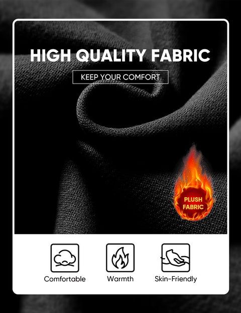 JMIERR Mens Cotton Fashion Hoodies & Sweatshirts Drawstring Long Sleeve Front Collar Hooded Pullovers with Pockets for Men Loose Fit Casua Fall Winter Shirt Tops Sweater, US46(XL), Black